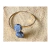 Gargantilha Tifany Choker Cianita Azul Bracelete - Lerato Afro Joias Naturais
