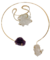 Conjunto Raridades Ametista Cristal - comprar online