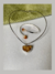 Conjunto Simba Drusa Ametista Gargantilha Inox Choker Aro V