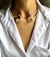 Choker Colar Aro Duplo Feminino Zuri - Lerato Afro Pedras Naturais