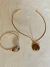 Conjunto Choker Bali Citrino Gold - loja online