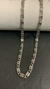 Cordão de Aço Inox Elo Miolo - Lerato Afro Pedras Naturais