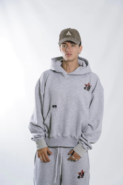 HOODIE - starlight grey - comprar online