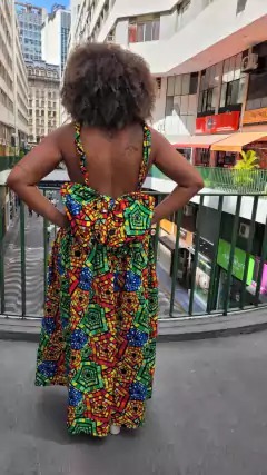 Vestido Multiformas Rainha Nefertite