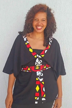 Pre venda Blusinha Capa Ashanti - Makida Moda