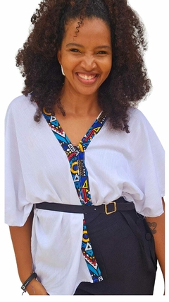 Pre venda Blusinha Capa Ashanti - Makida Moda