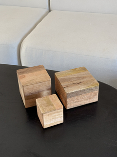 SET WOODEN LIGHT BOX - tienda online