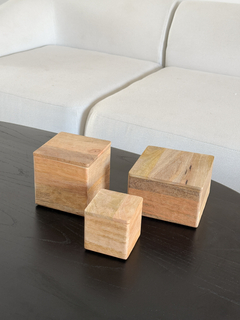 SET WOODEN LIGHT BOX en internet