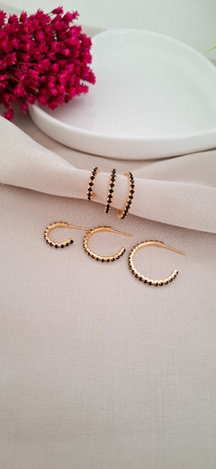 Trio de argolas Eloa