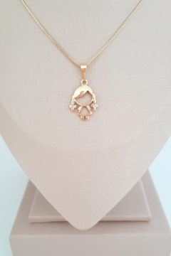 Colar Menina de tranças - comprar online
