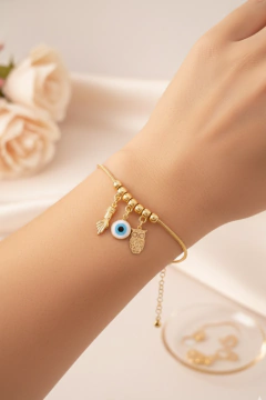Pulseira banhado a ouro 18k Proteção II - comprar online