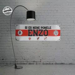 Si es nene ponele Enzo con escudos - Chapasión