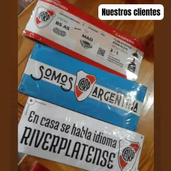 En casa se habla idioma Riverplatense Escudo - comprar online