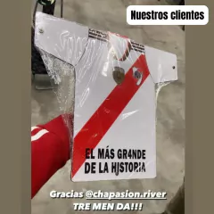 Camiseta del Hincha en la Tribuna - River - Chapasión