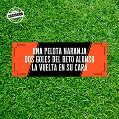 Alonso - Una pelota naranja