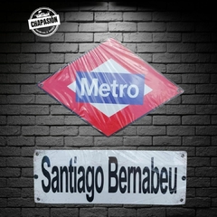 Combo - Chapa Metro Más Chapa Santiago Bernabeu - comprar online