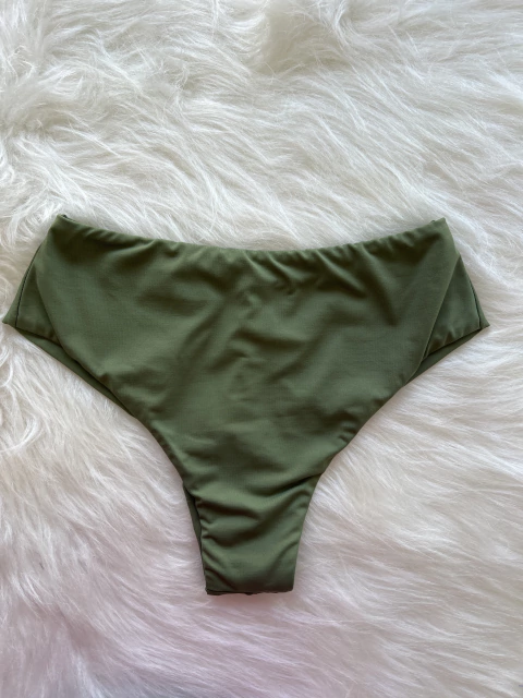 Calcinha biquíni hot pants fio duplo lisa - comprar online