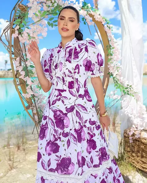 Vestido Júlia Lilás