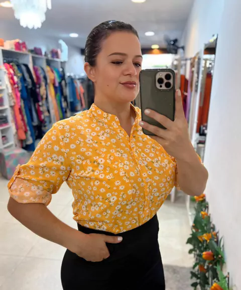Camisa Alane Amarela