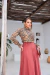 Conjunto Stella Saia Vinho na internet