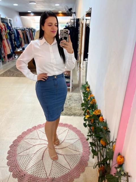 Saia Jeans