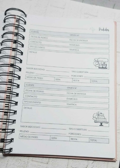AGENDA PARA PASTELERAS - comprar online
