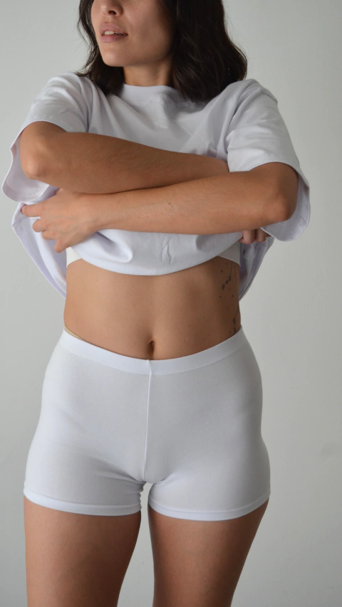 Bóxer short de algodón Filipa