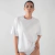 Remera boxy Negrita blanca - comprar online