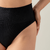 Semivedetina Almendra tiro alto Negro - negrita underwear