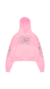 hoodie "seek boy" rosa - comprar online