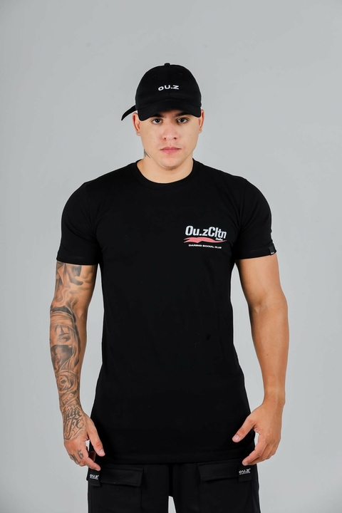 Camiseta Slim Social Club - Preto - comprar online