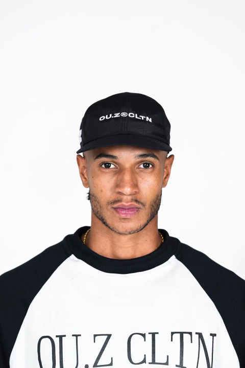 Boné Five Panel OU.Z CLTN - Preto - comprar online