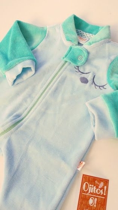 Pañalero OSITO FIACA COMBINADO CELESTE Y VERDE. - comprar online