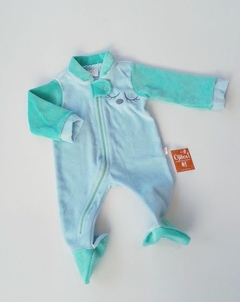 Pañalero OSITO FIACA COMBINADO CELESTE Y VERDE.