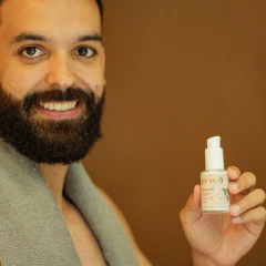 SERUM PÓS-BARBA HOMEM 30ML - Souvie Cosmeticos Orgânicos