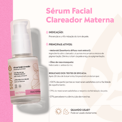 SERUM FACIAL CLAREADOR MATERNA 30ML - comprar online