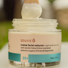 NIGHT FACIAL CREAM 25+ 50G - Souvie Cosmeticos Orgânicos