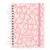 Agenda Permanente: Corações Rosa-Coral - comprar online
