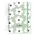 Controle Financeiro: Flores com Verde - comprar online