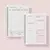 Planner Permanente: Listrada Rosa e Verde