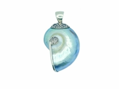 Pingente Bali Concha - azul - comprar online
