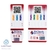 Dos pruebas rápidas antidoping D-Check para detección multidroga y alcohol con códigos QR y resultados visuales en tiras. - labmart.com.mx