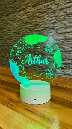 Luminária Personalizada na internet