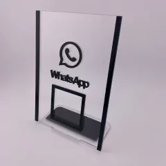 Placa Qr code acrilico (1QR / 2QR / 3QR / 4QR) - comprar online