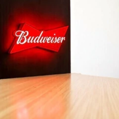 Painel Luminoso Led Letreiro Budweiser - comprar online