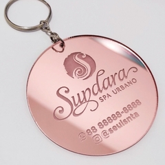 Kit Chaveiro personalizados com sua logo Perfeito ACRILICO LUXO