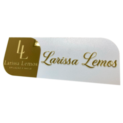 Placa Setores Personalizada Acrilico MDF Identificação Sinalização 3d
