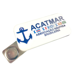 Broche Crachá Boton Doutor Magnético Escovado/Espelhado Imã Personalizado 6X3 na internet