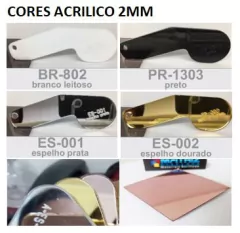 Placas Sinalização Ambiente Espelhada Personalizada 40x20 com fixador botão francês - Vita Studio