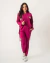 CALÇA CARGO ROMANA EM MOLETINHO - FUCSIA - loja online